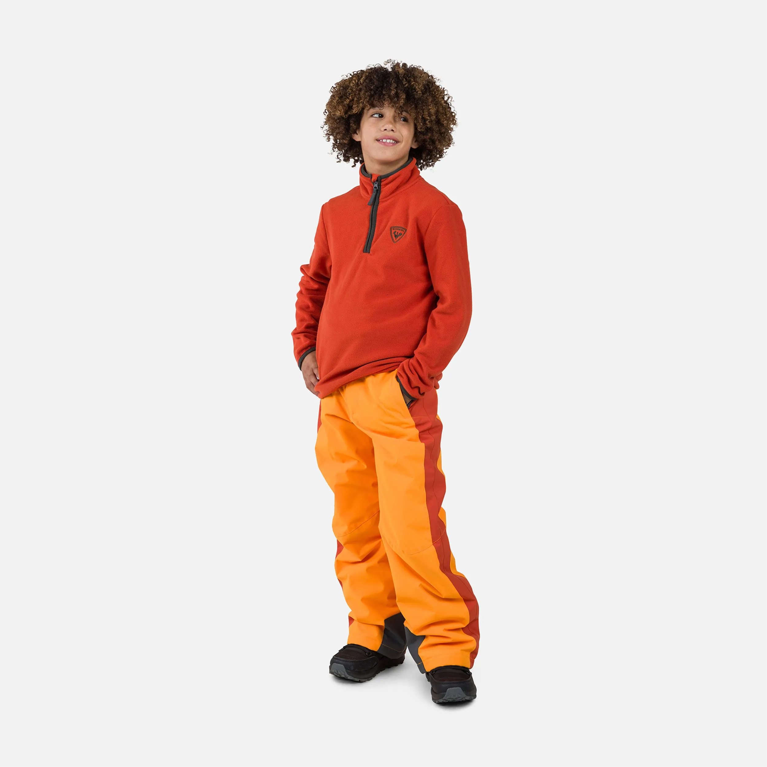 Kid's Strawpile Half-Zip Fleece