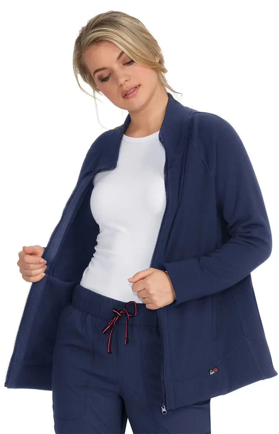 Koi Women's Wellness Jacket - Navy