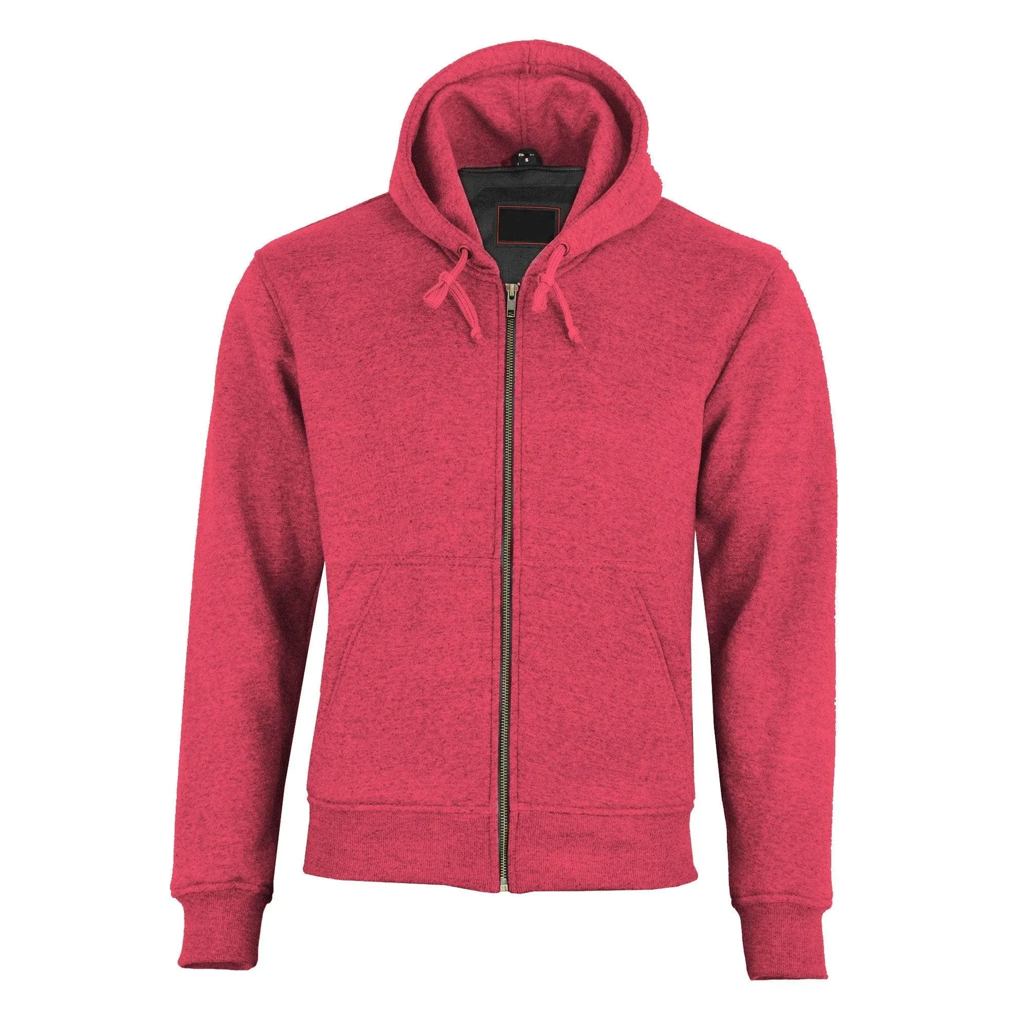 Ladies Motorcycle Fleece Kevlar Hoodie Pink