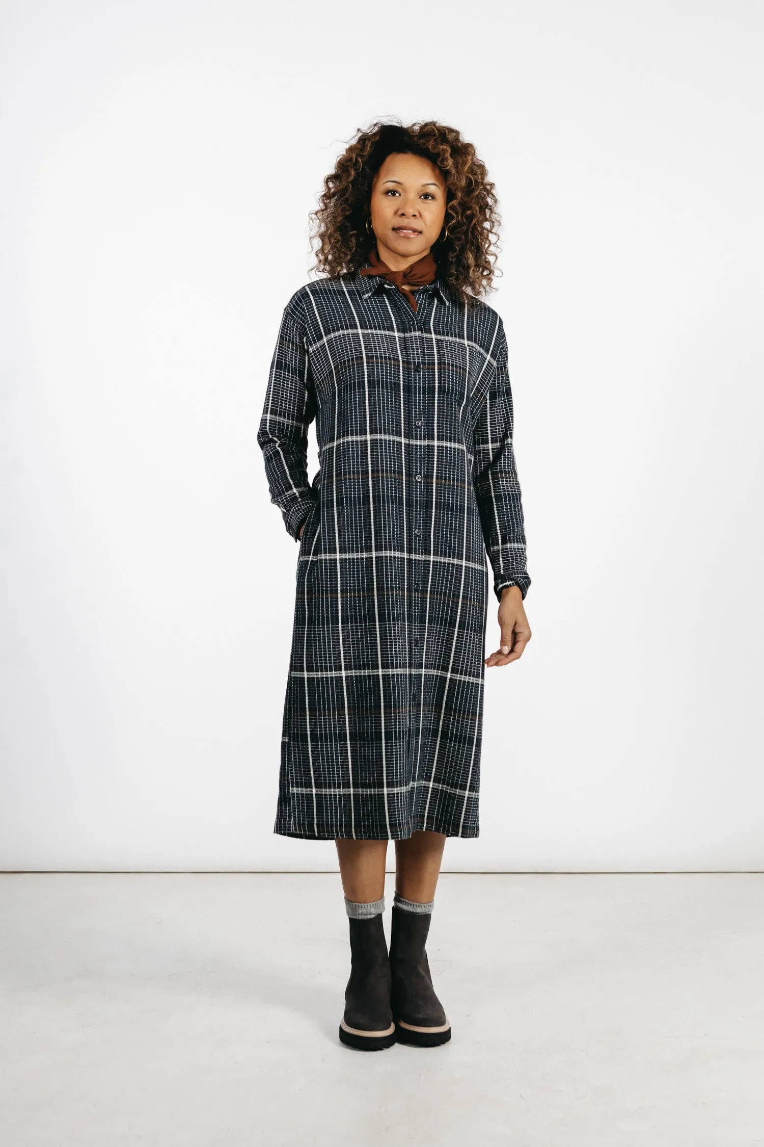 Lancaster Shirt Dress / Clear Creek Plaid