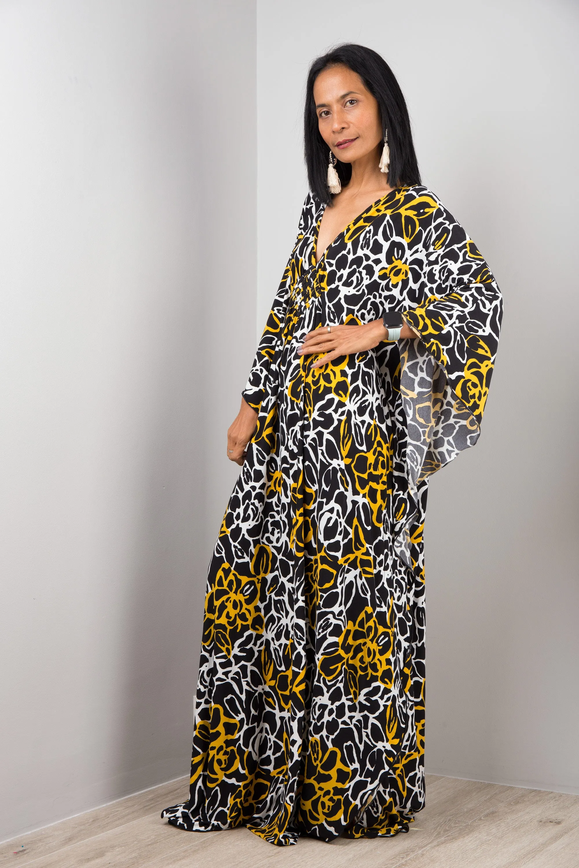 Large Kaftan Frock Dress