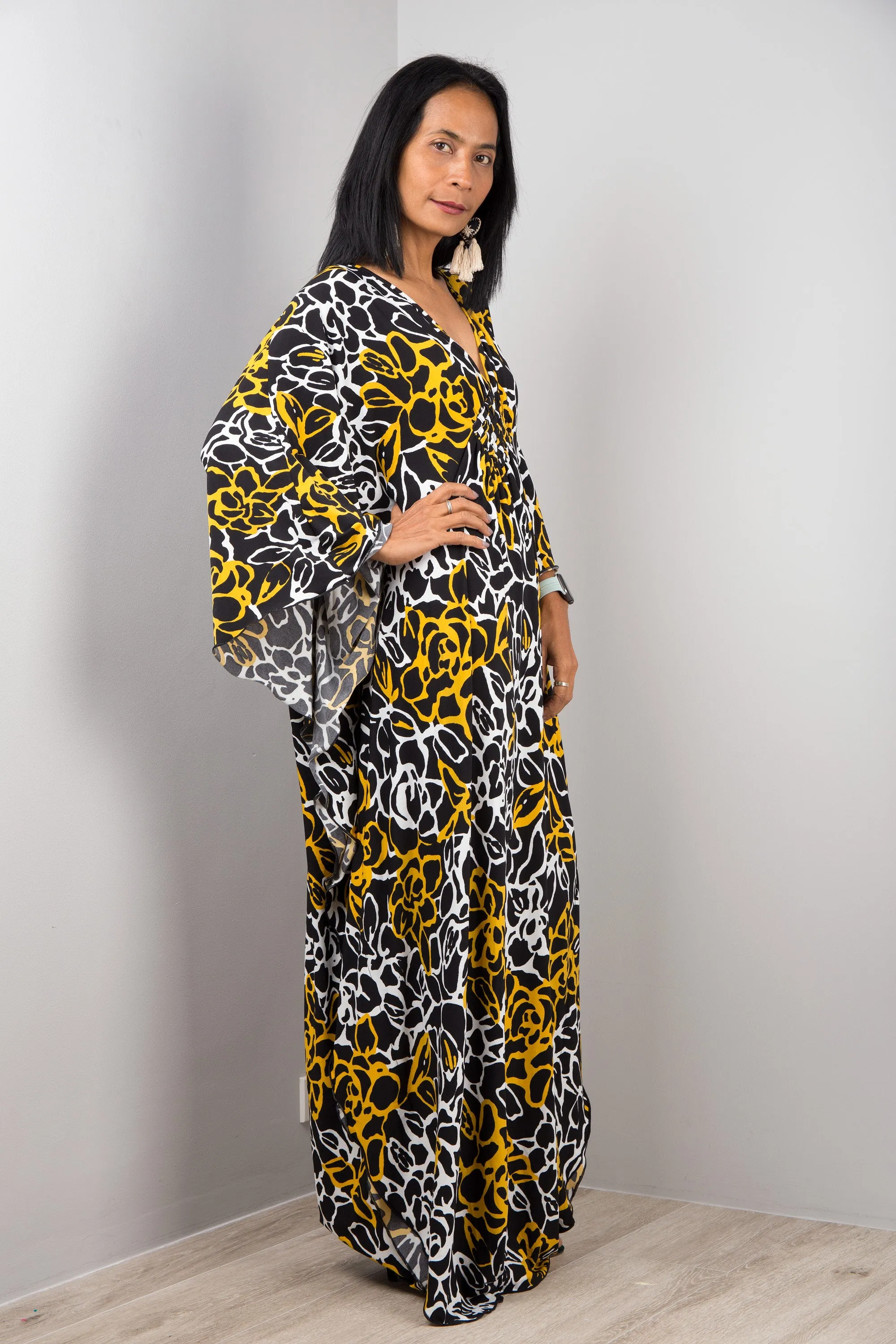 Large Kaftan Frock Dress