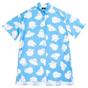 Listen Flavor blue ghost shirt