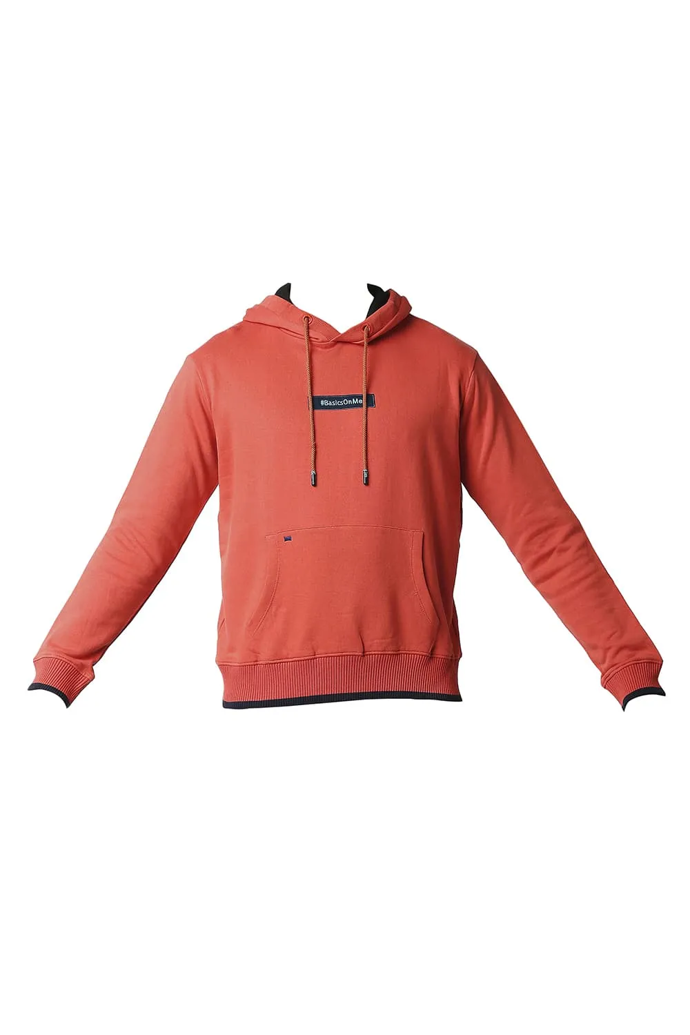 Muscle Fit Brushed Fleece Hood Pullover Jacket