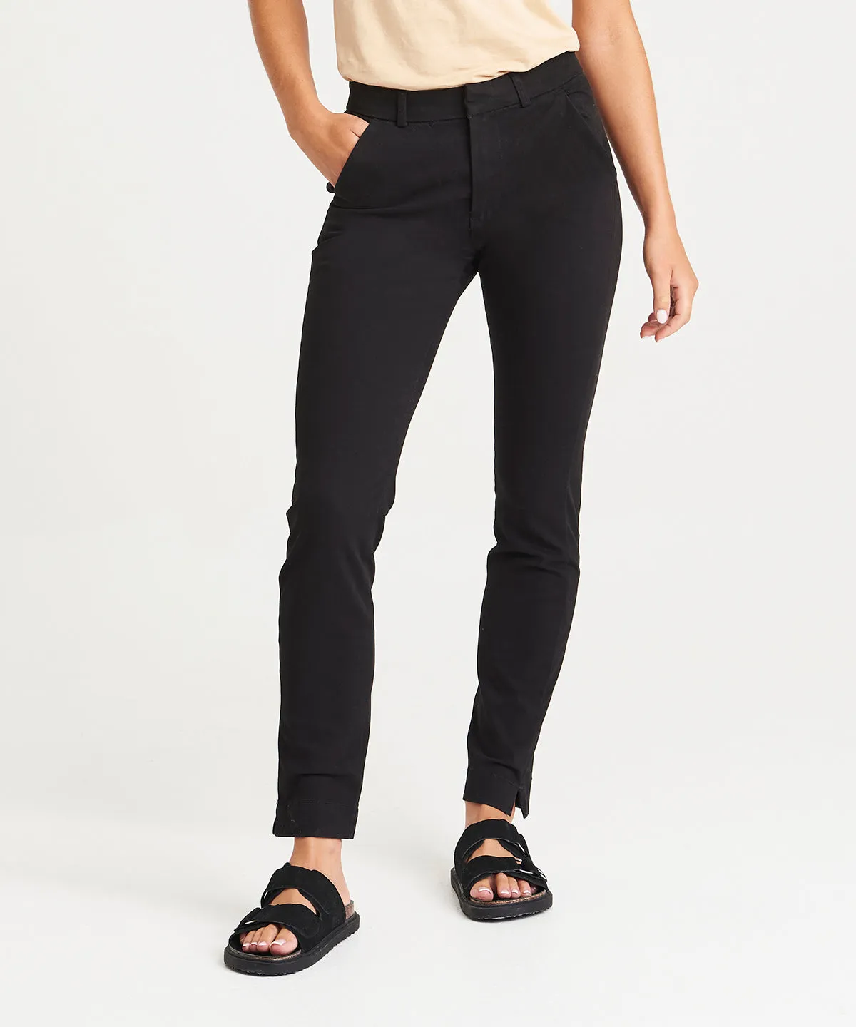 Navy - Women's Lily slim chinos