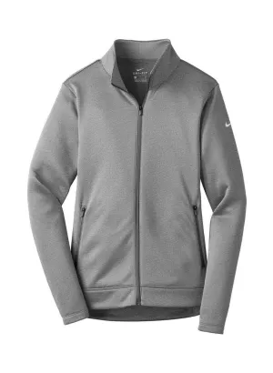 Nike Therma-FIT Fleece Jacket Dark Grey Heather Women&#x27;s | Custom Hospital Jacket