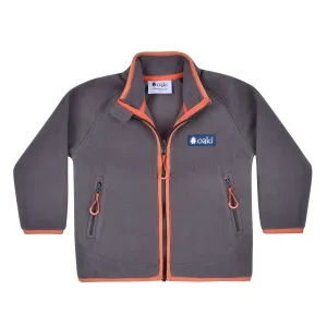 OAKI 300 Series Polartec Fleece Jacket in Ash (Sizing Runs Small, Recommend Sizing Up)