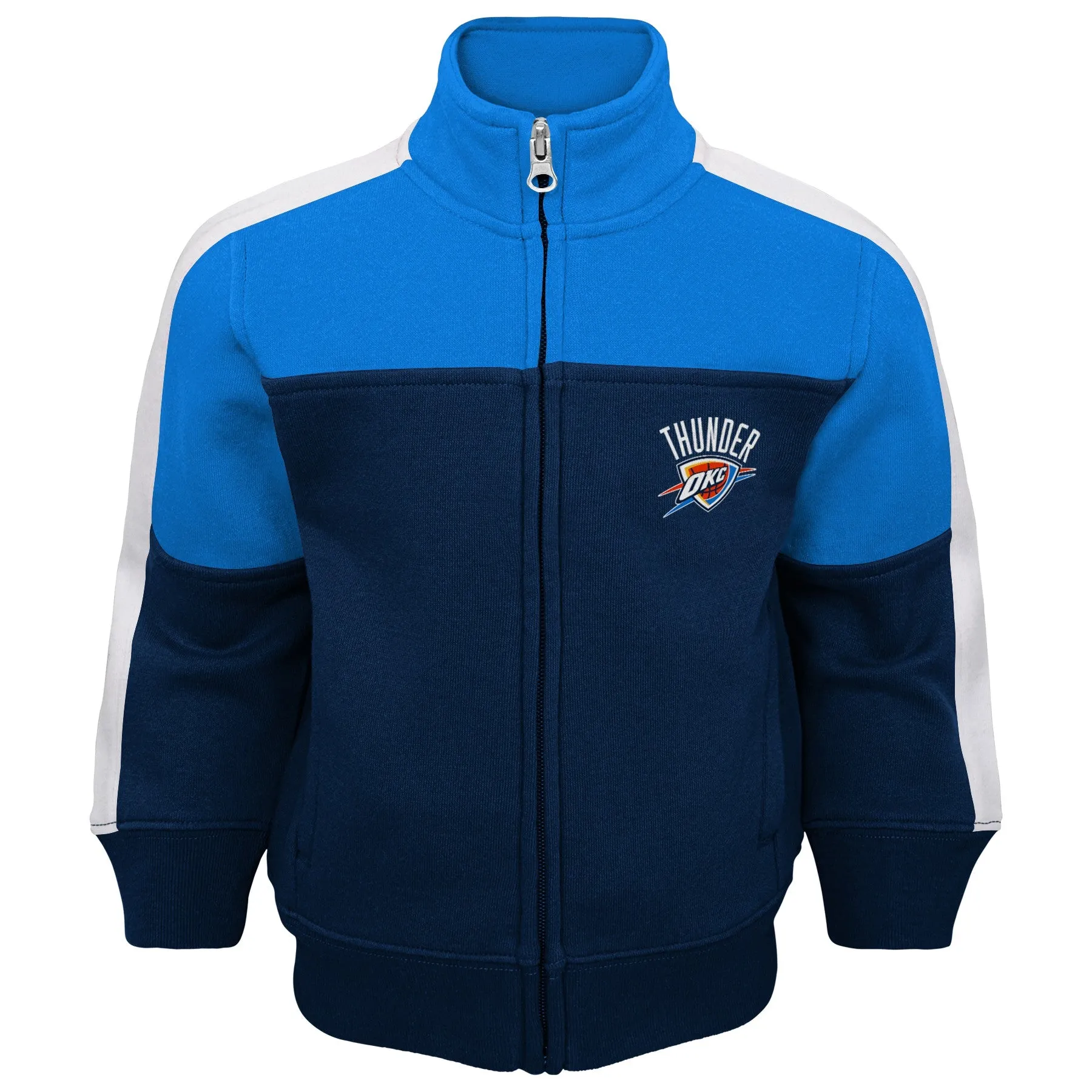 Outerstuff Oklahoma City Thunder NBA Toddlers Rebound Jacket & Pant Set, Blue