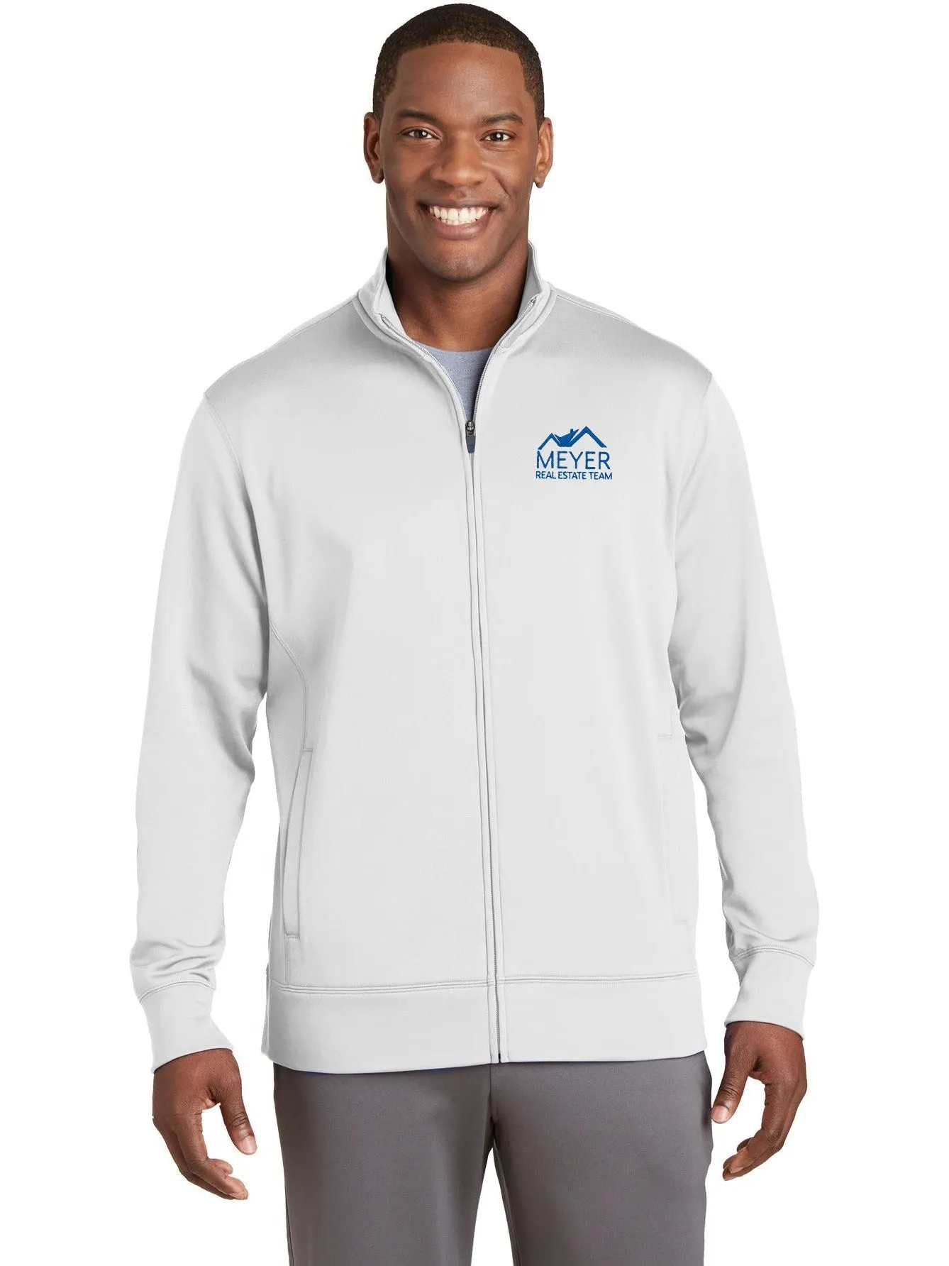 OUTLET-Sport-Tek Sport-Wick Fleece Full-Zip Jacket