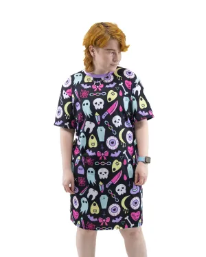 Pastel Spooky T-Shirt Dress