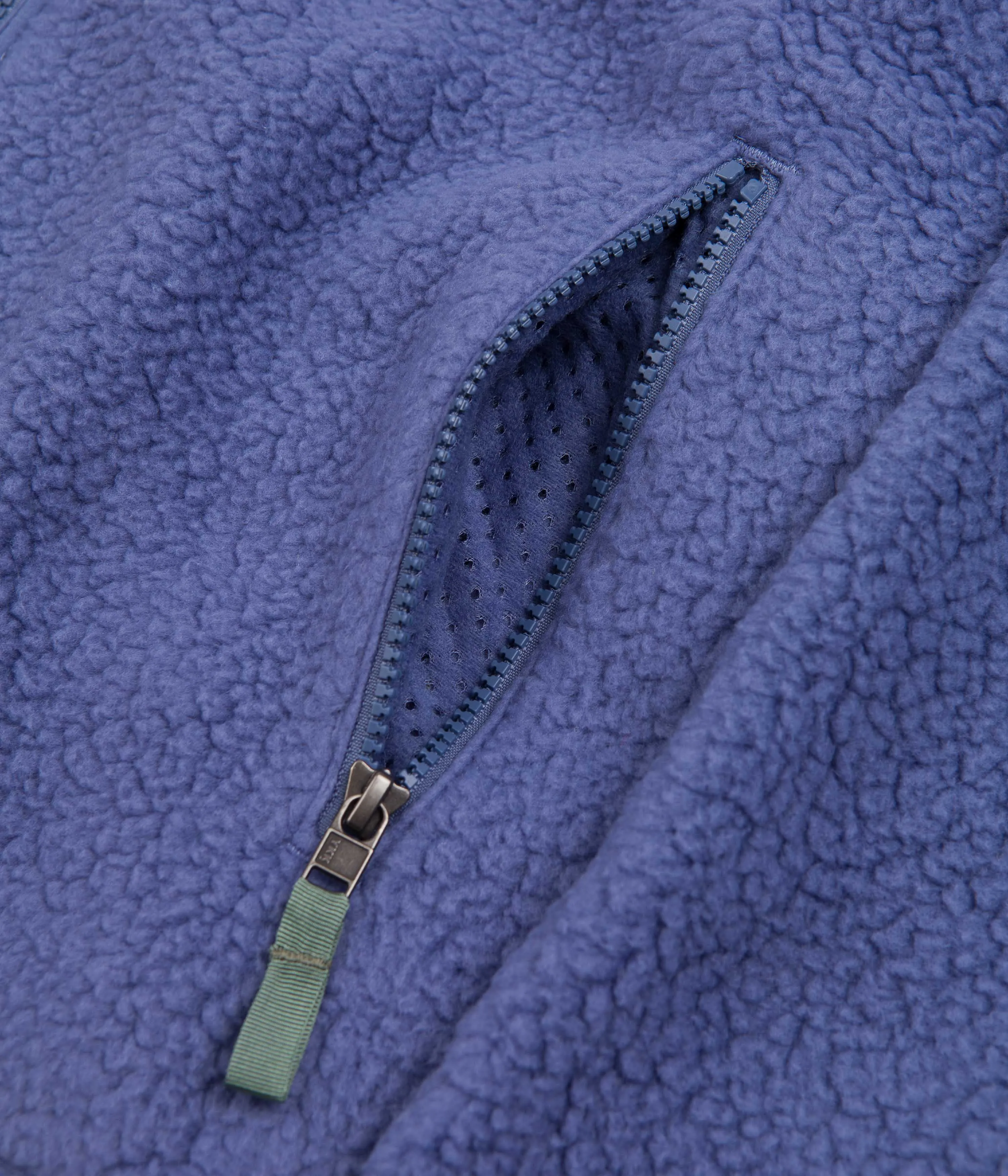 Patagonia Womens Retro Pile Fleece Jacket - Current Blue