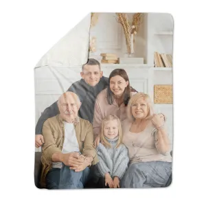 Personalized Photo Gallery Premium Fleece Photo Blanket