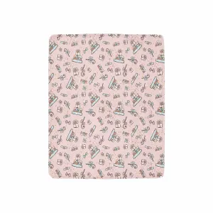 Pink Christmas  Ultra-Soft Micro Fleece Blanket 30*40