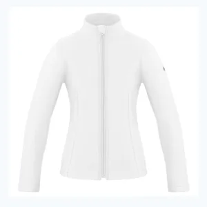 Poivre Blanc Girls Micro Fleece Jacket - White