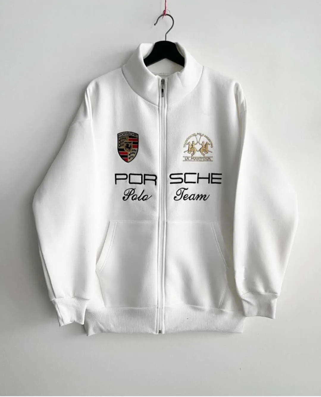 Porsche High Neck Racing Bomber Jacket Unisex - Limited Edition True Racer Jacket