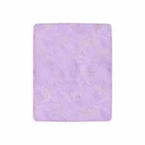 Purple  Ultra-Soft Micro Fleece Blanket 30*40