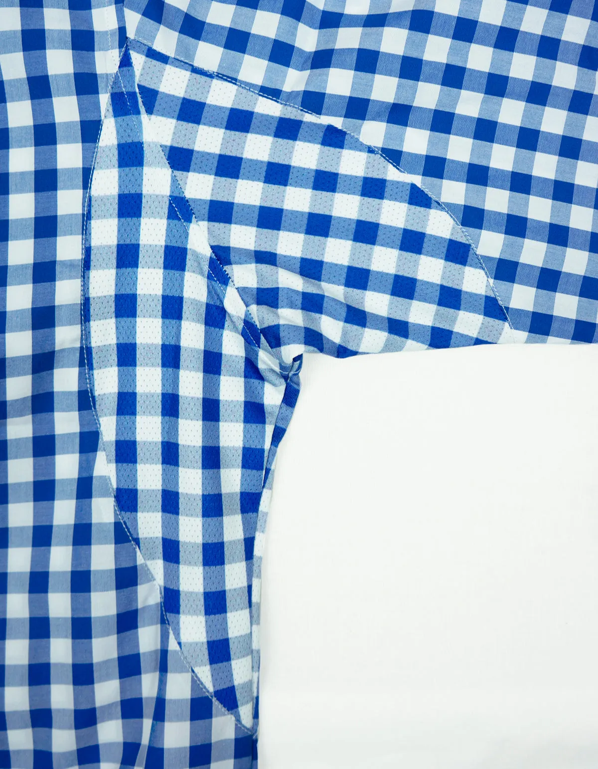 "Kirby" - Blue & White Check: NO SWEAT