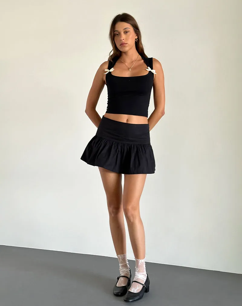 Raffita Skirt in Black