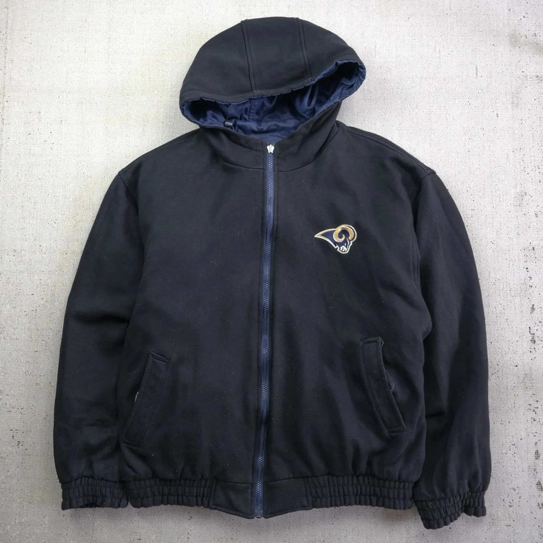 Reversible Rams NFL Jacket (L)