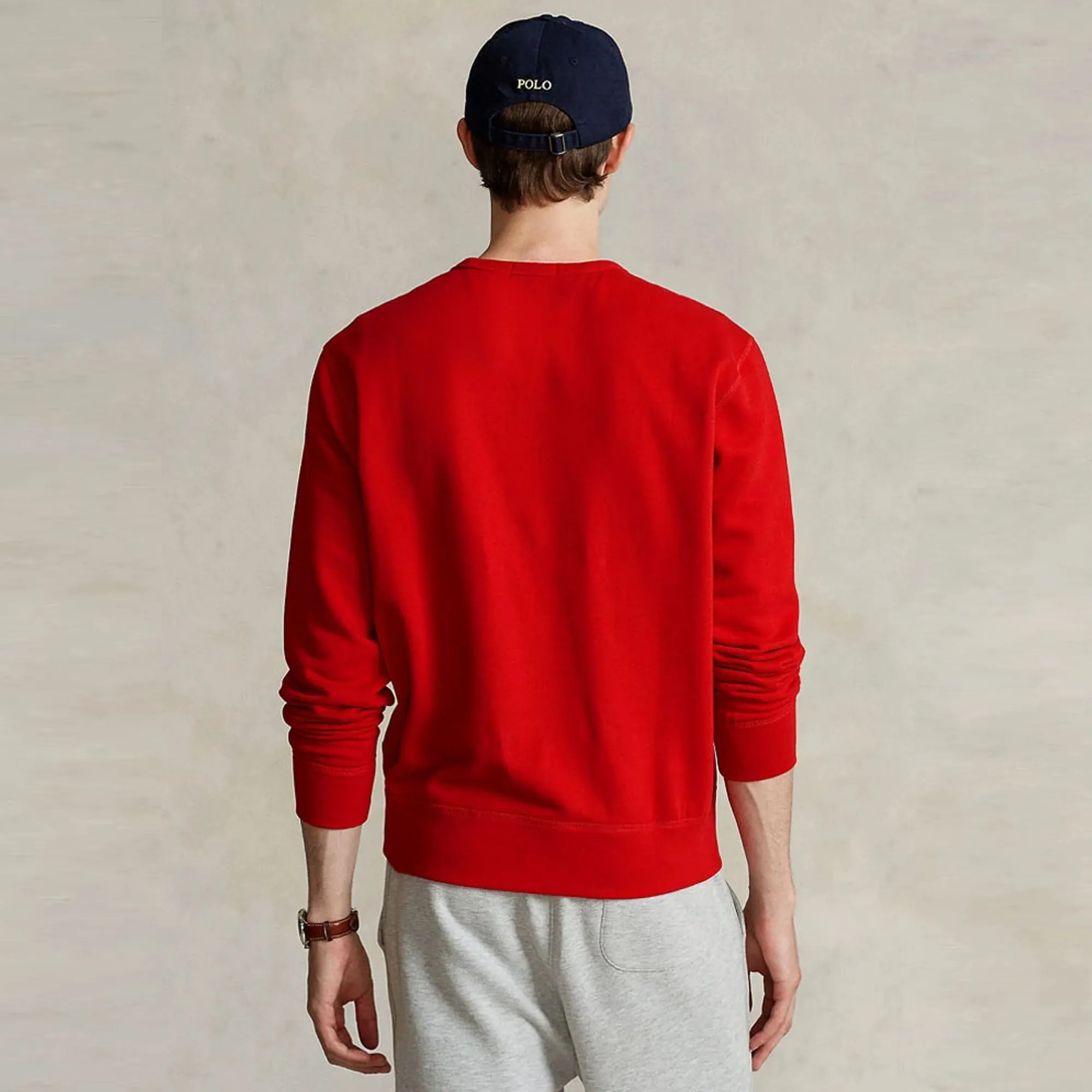 RL - Men 'Red' Iconic Premium Pony Sweatshirt PL723