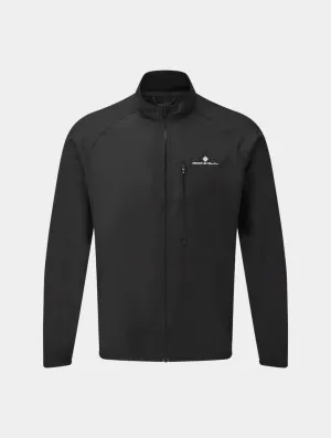 Ronhill Mens Core Running Jacket Water & Wind Resistant - Black