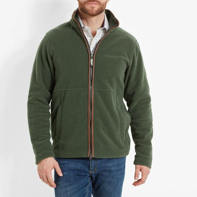 Schoffel Cottesmore Mens Fleece Jacket - Cedar Green