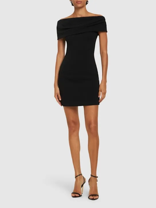 Solace London   Neve crepe mini dress 