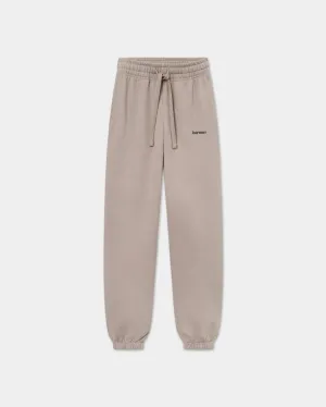 Sweatpants, Men - Logo - Mocha