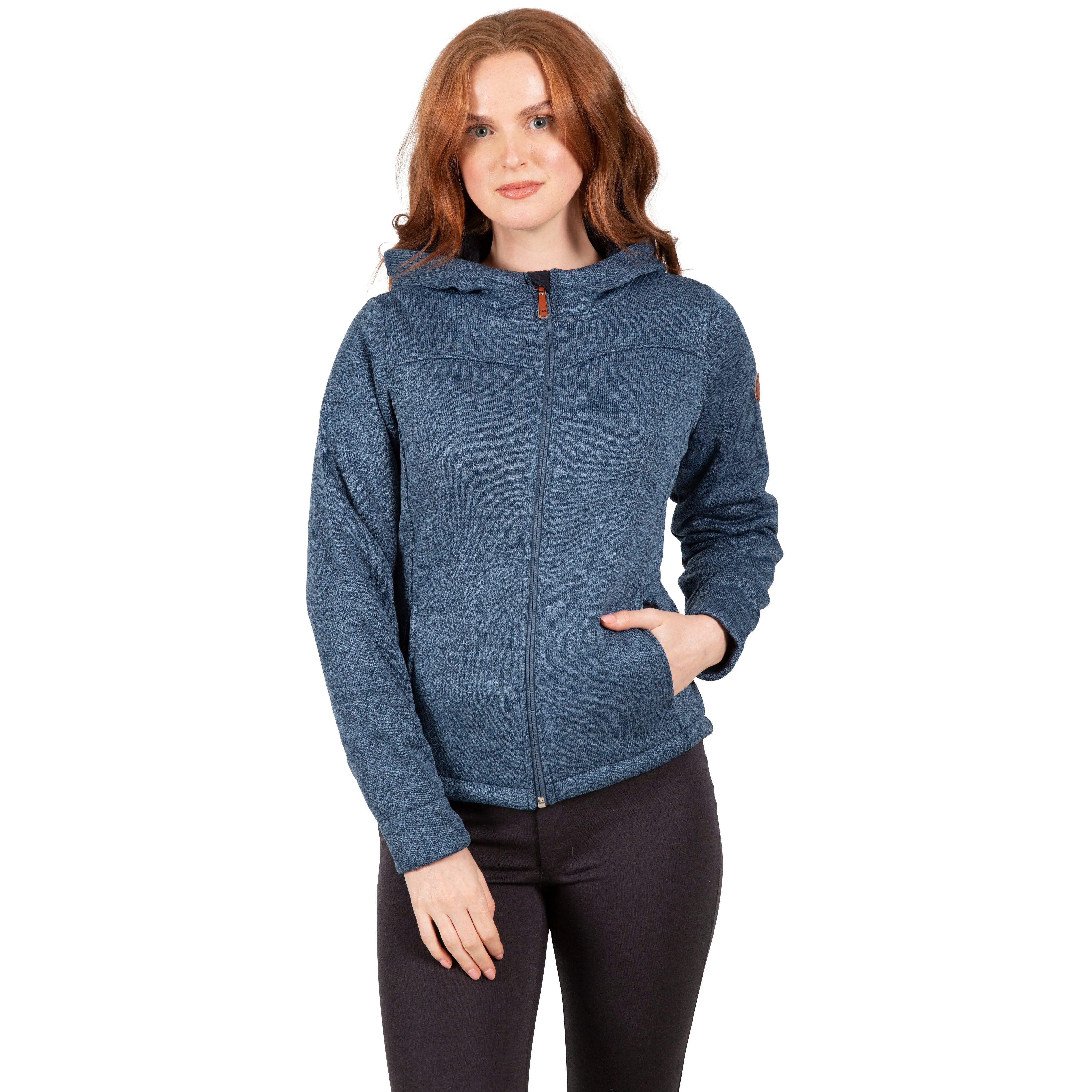 Teesta Women's Fleece Jacket in Navy