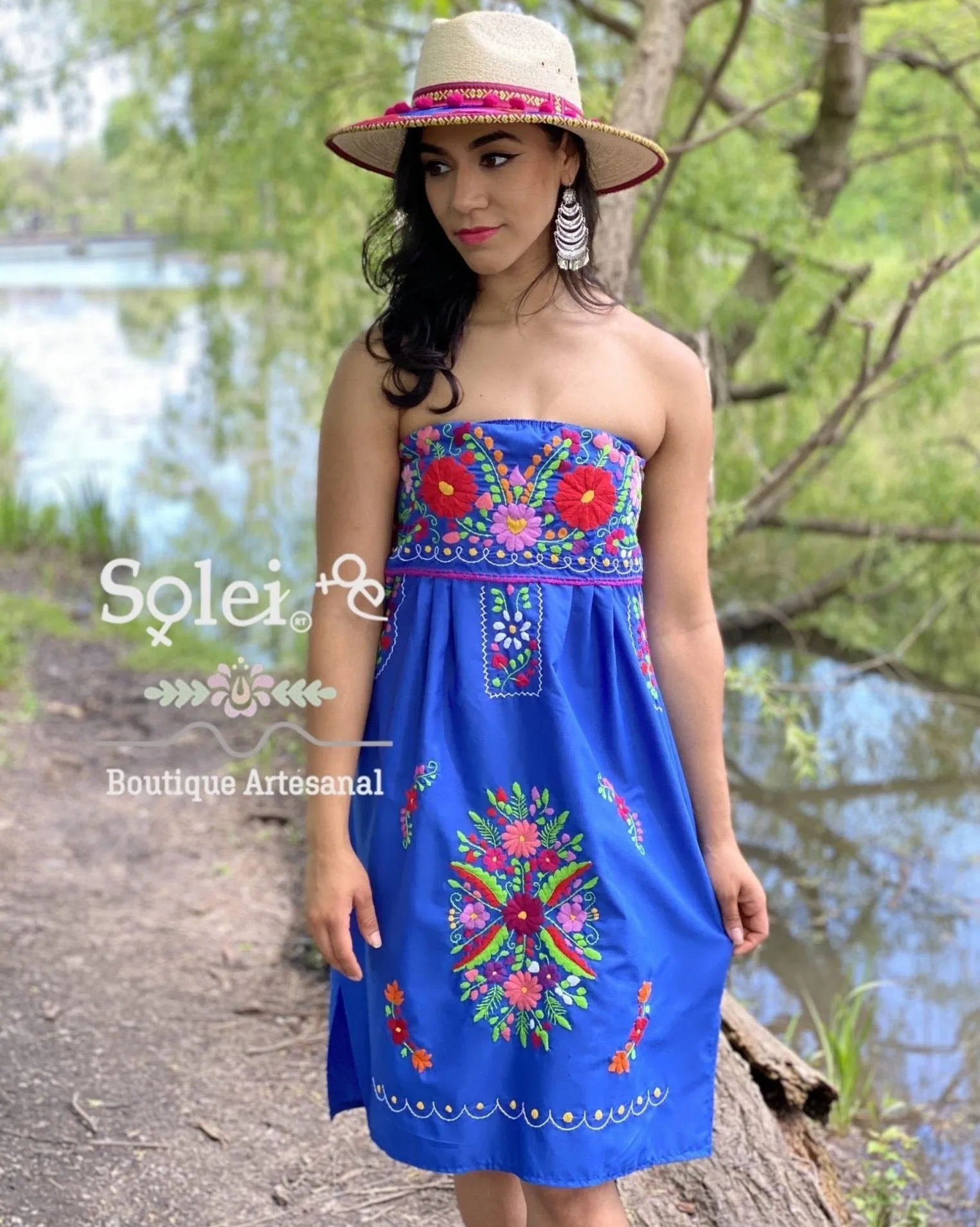 Tehuacan Strapless Dress