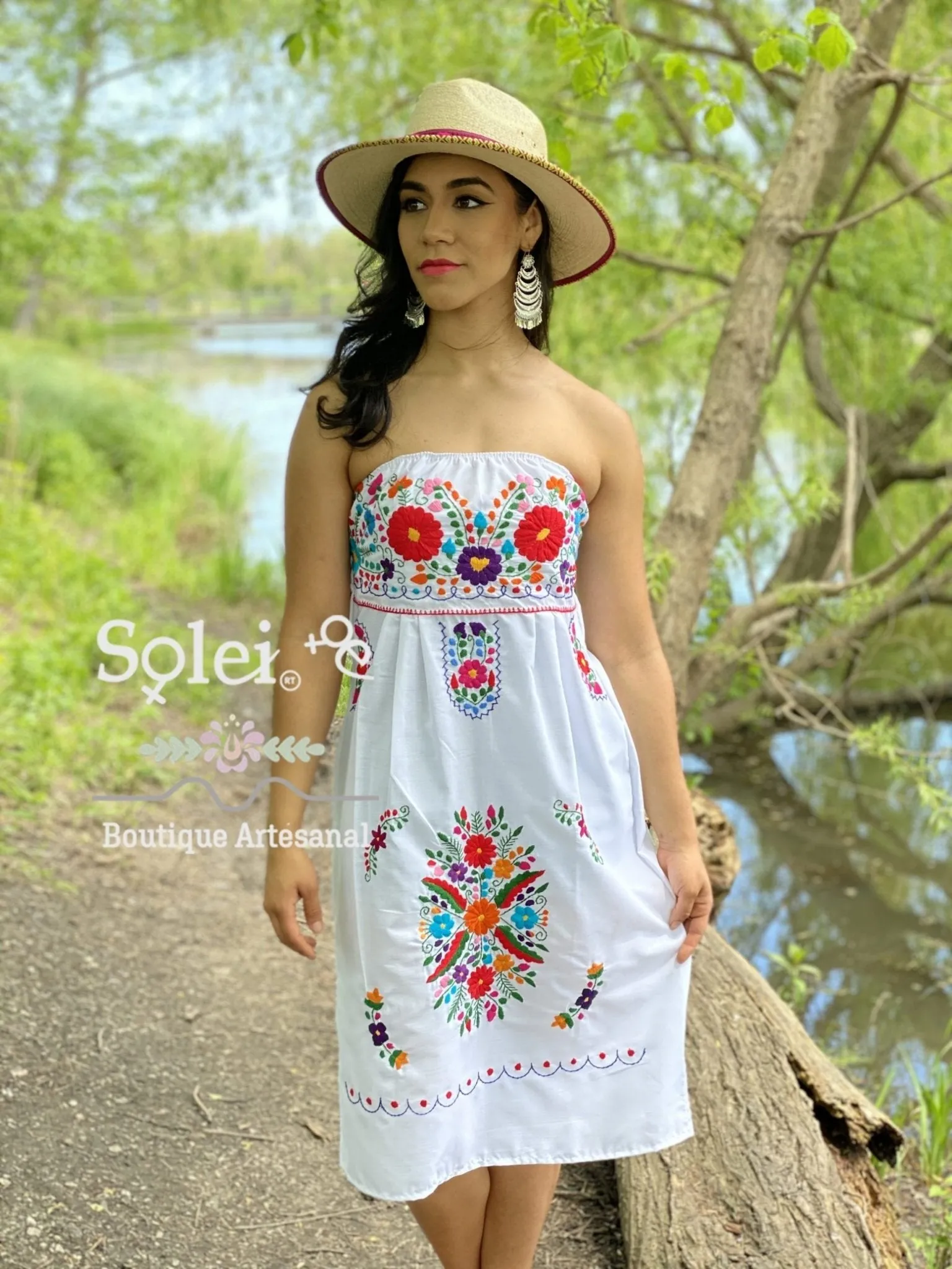 Tehuacan Strapless Dress