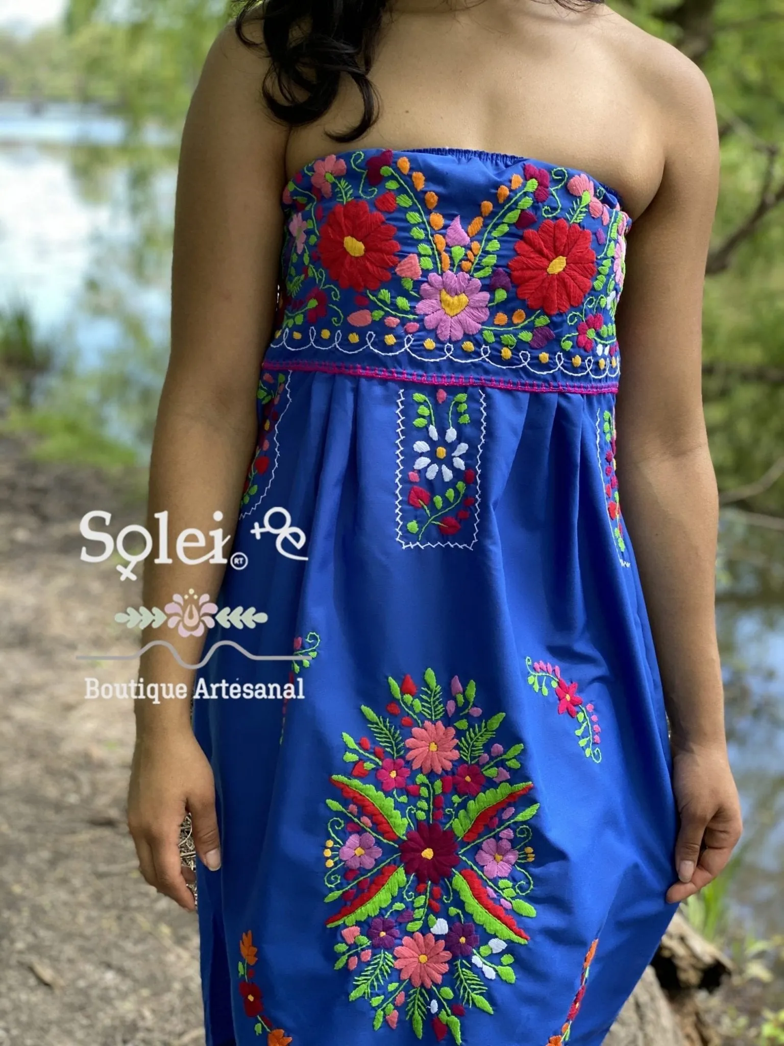 Tehuacan Strapless Dress