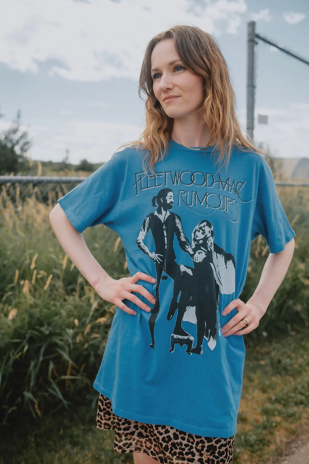 The Fleetwood Mac Rumors T-Shirt Dress by Daydreamer