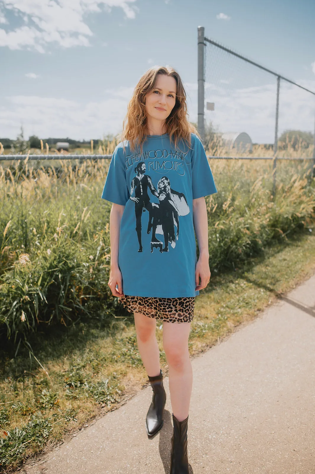 The Fleetwood Mac Rumors T-Shirt Dress by Daydreamer