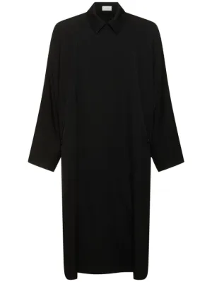 The Row   Bernardo wool long coat 