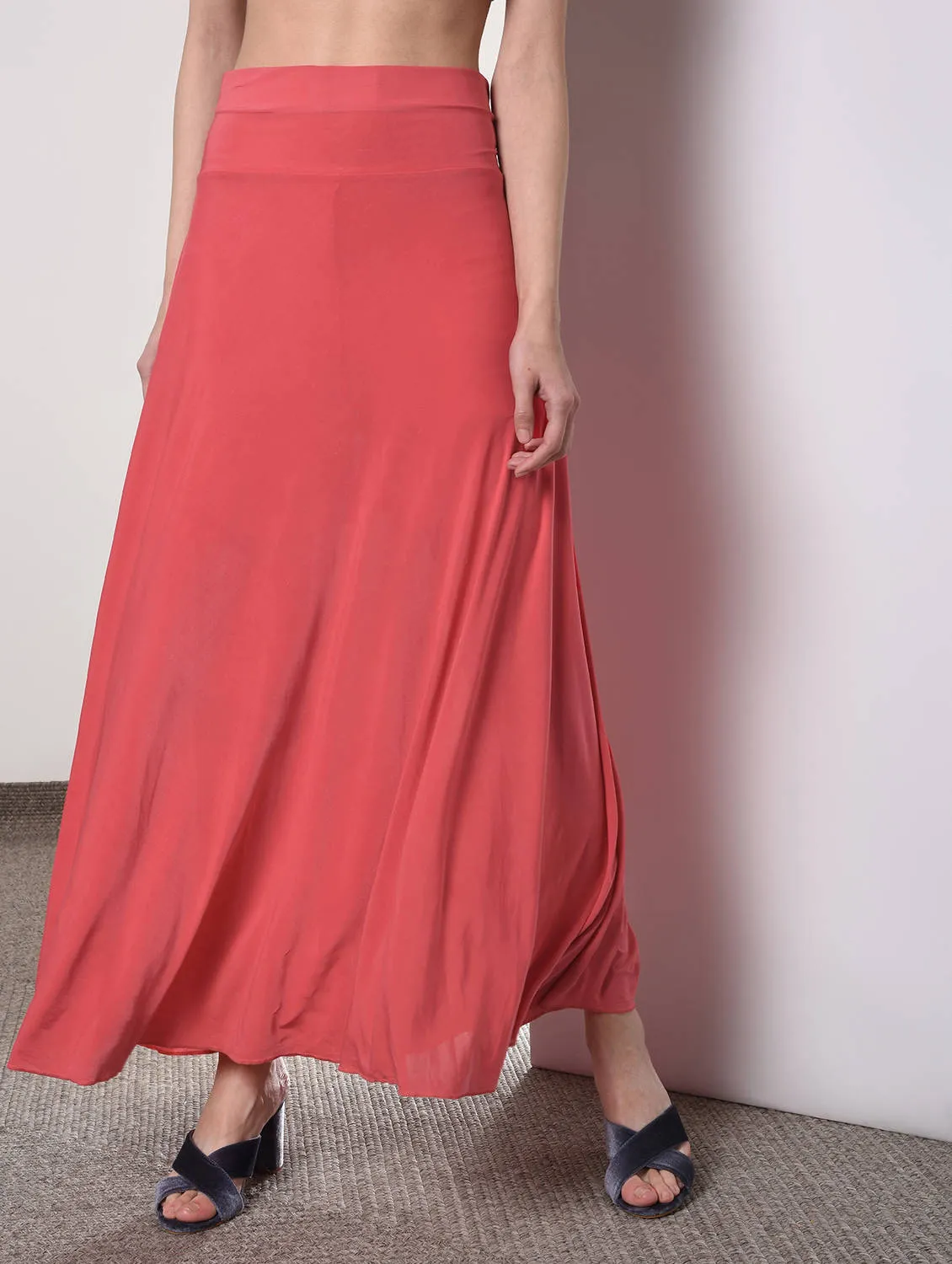 Tie knot maxi dress