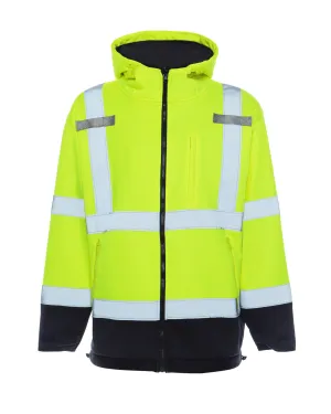 UHV773 HiVis Microfleece Soft Shell Jacket