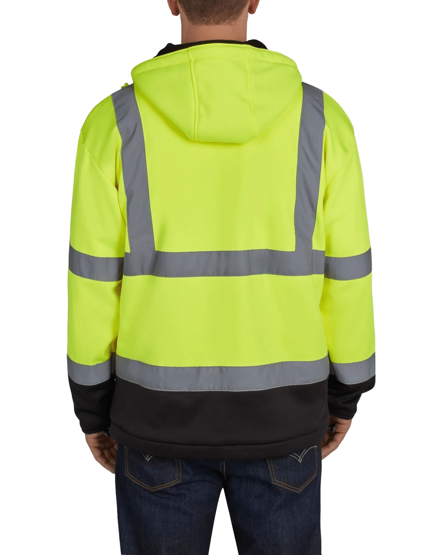 UHV773 HiVis Microfleece Soft Shell Jacket