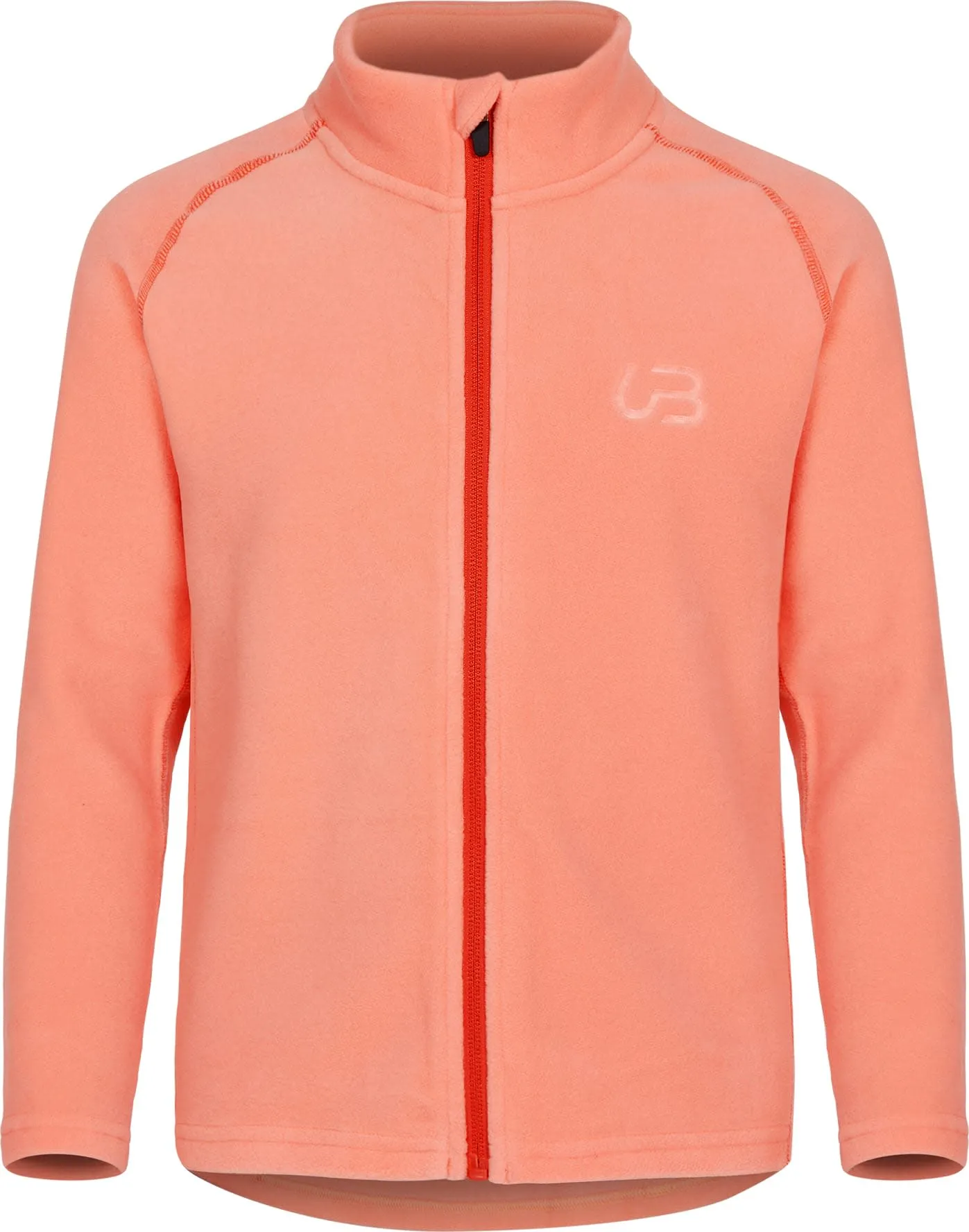 Urberg Kids&#x27; Tyldal Fleece Jacket Fusion Coral | Buy Urberg Kids&#x27; Tyldal Fleece Jacket Fusion Coral here | Outnorth