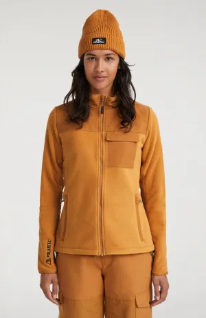 Utility Full-Zip Fleece | Rich Caramel