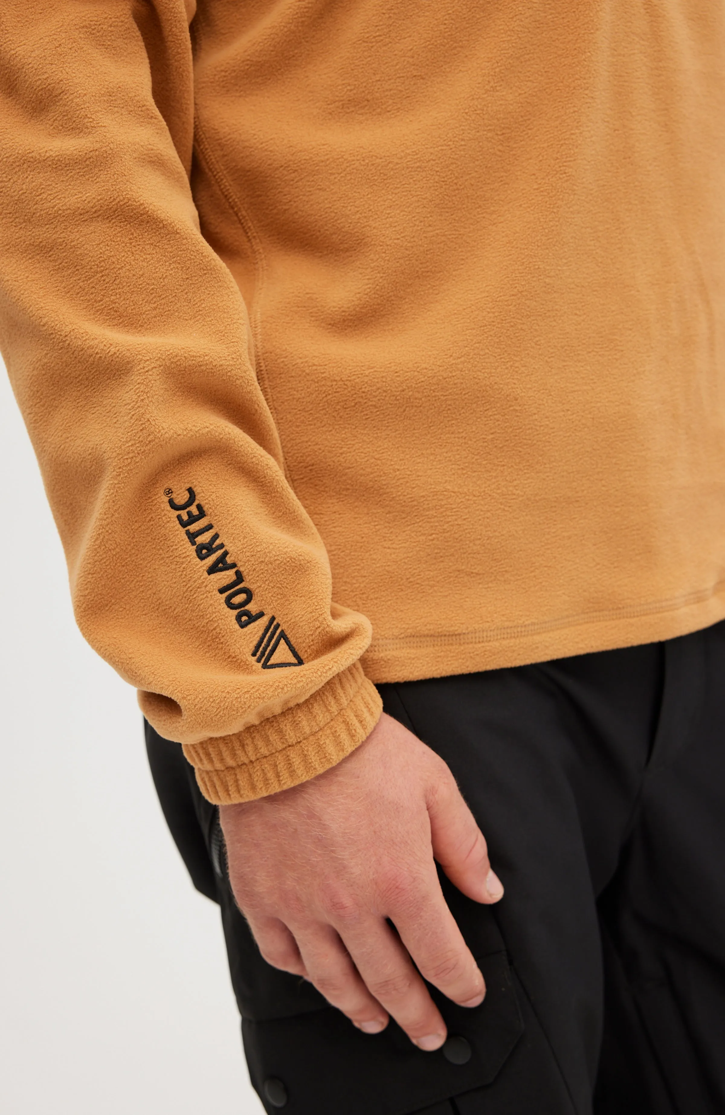 Utility Light Half-Zip Fleece | Rich Caramel