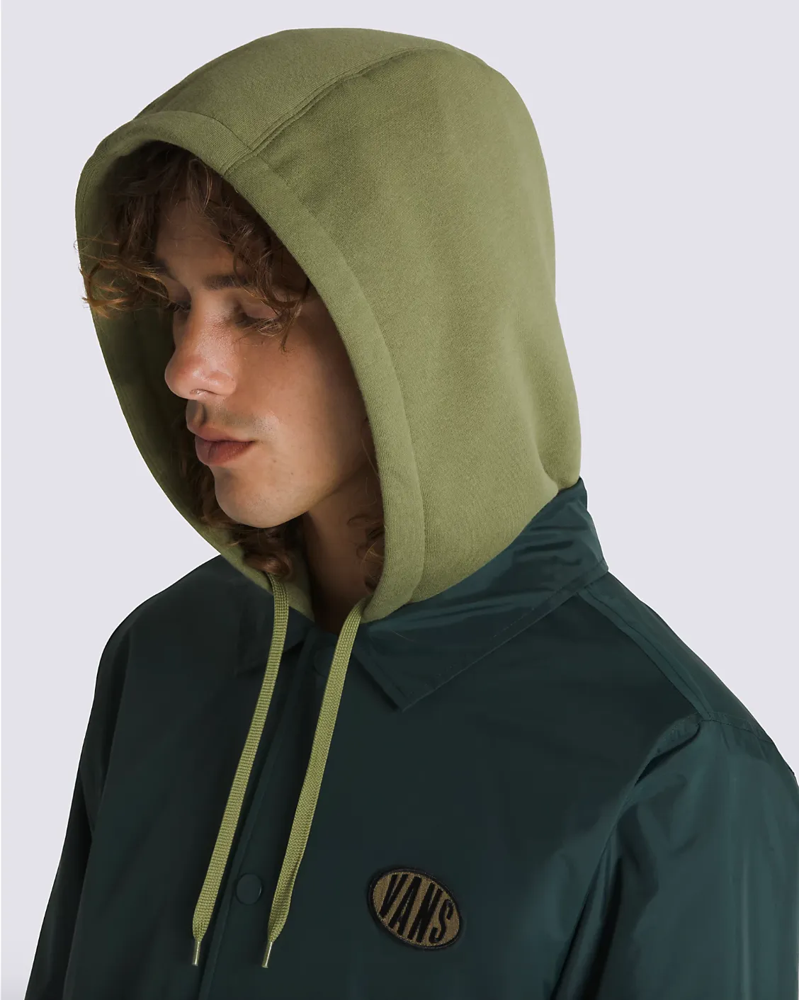 Vans Riley II Coach Jacket - Green Gables