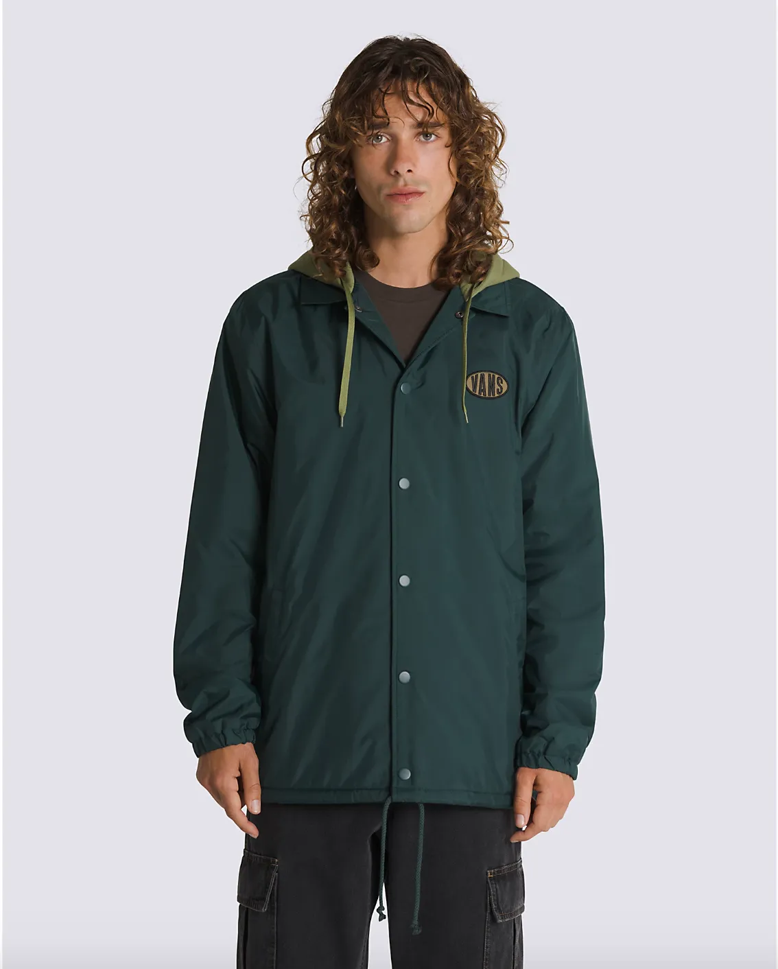 Vans Riley II Coach Jacket - Green Gables