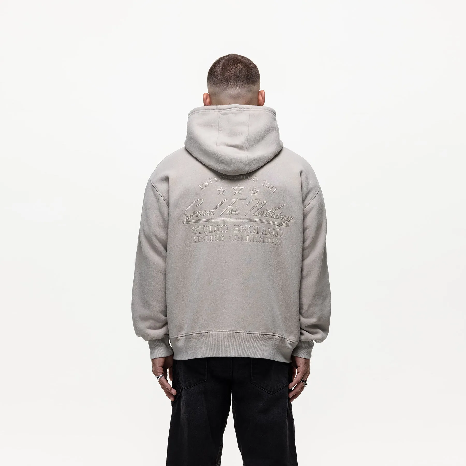 Visionary Washed Stone Zip Hoodie (Final Sale)