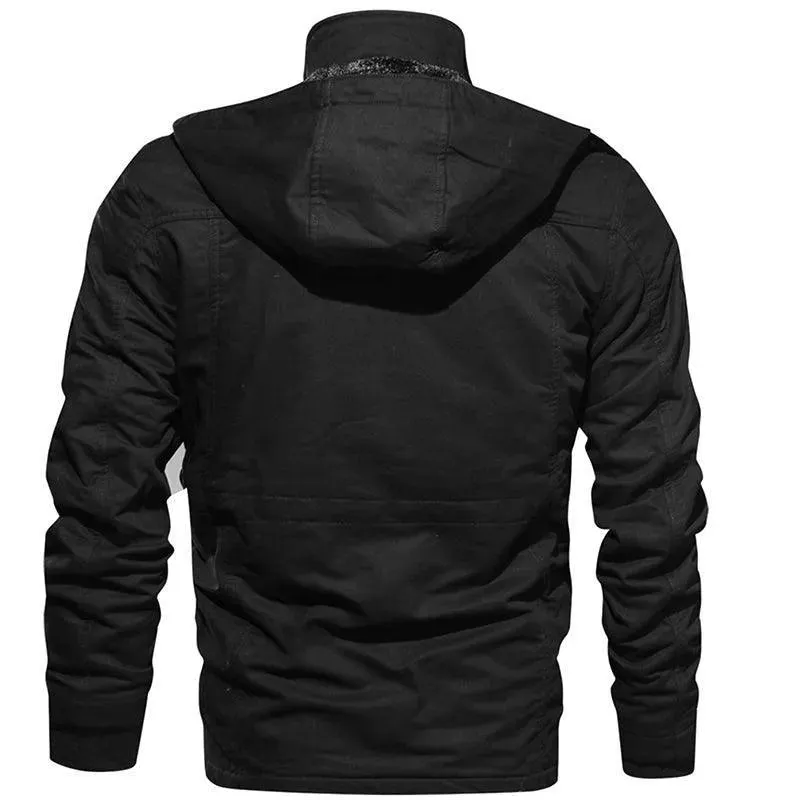 Winter Fleece Hooded Jacket