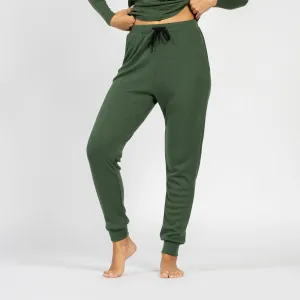 Women's 250 Merino Sweatpants Dark Green