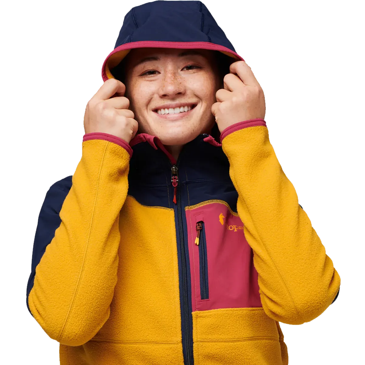 Women's Abrazo Hooded Full Zip Fleece Jacket