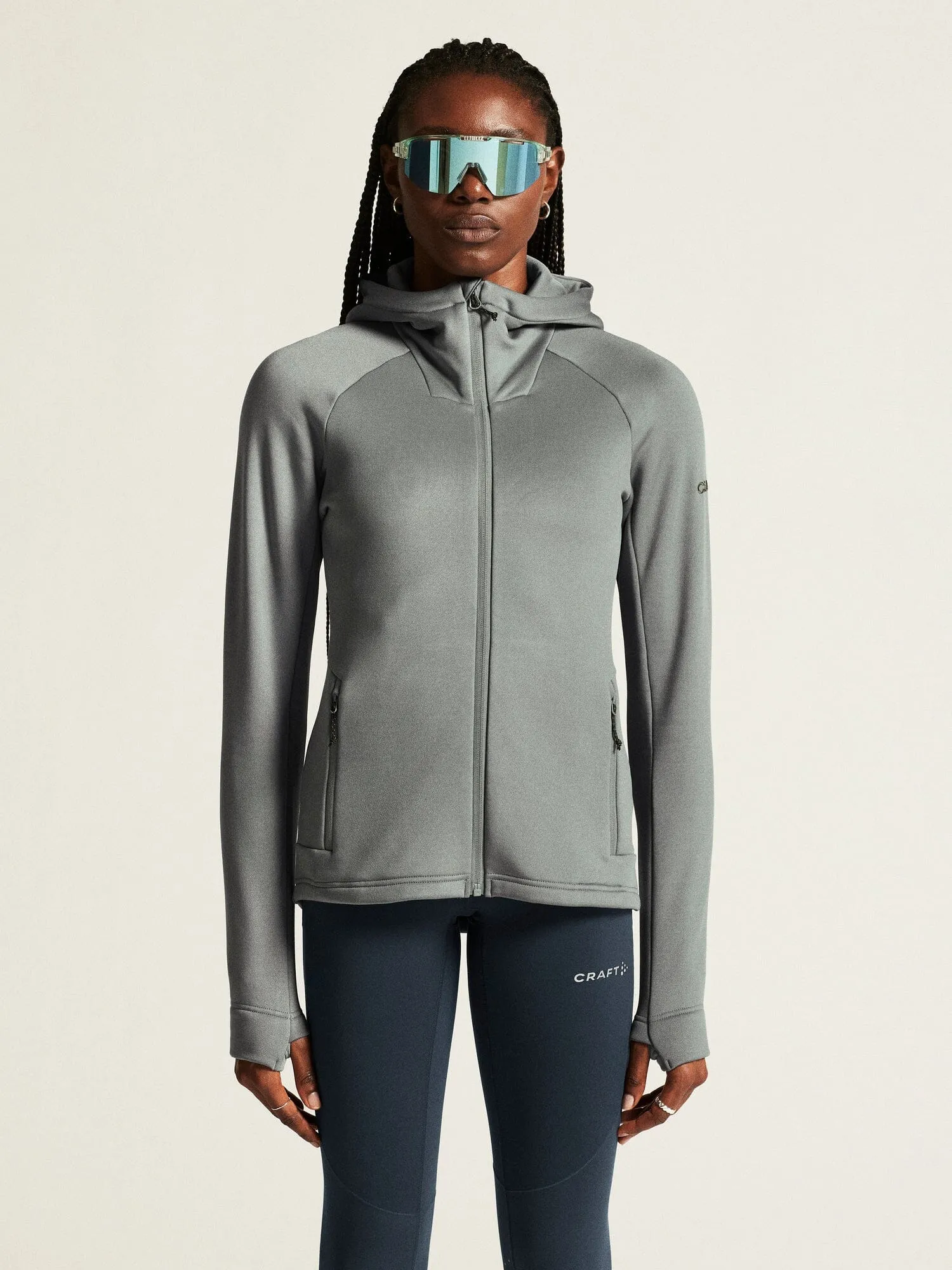 WOMEN'S ADV EXPLORE POWER FLEECE HOOD JACKET