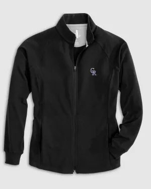 Women's Colorado Rockies Blakey Full Zip Fleece Jacket