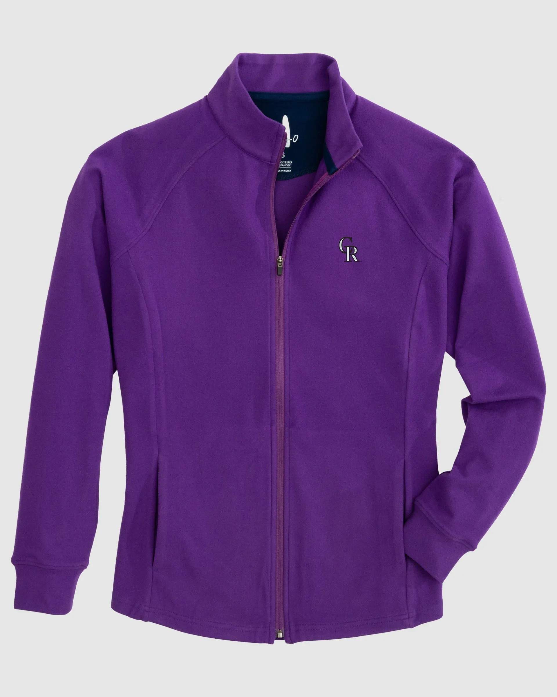 Women's Colorado Rockies Blakey Full Zip Fleece Jacket